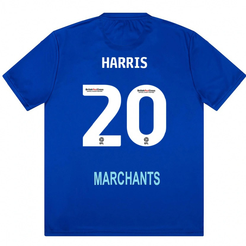 Danxen Herren Max Harris #20 Grün Auswärtstrikot Trikot 2024/25 T-Shirt