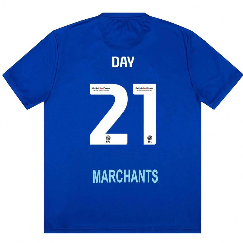 Danxen Herren Joe Day #21 Grün Auswärtstrikot Trikot 2024/25 T-Shirt