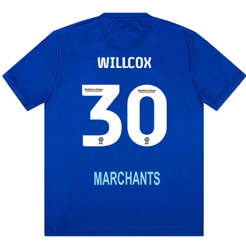 Danxen Herren Freddy Willcox #30 Grün Auswärtstrikot Trikot 2024/25 T-Shirt