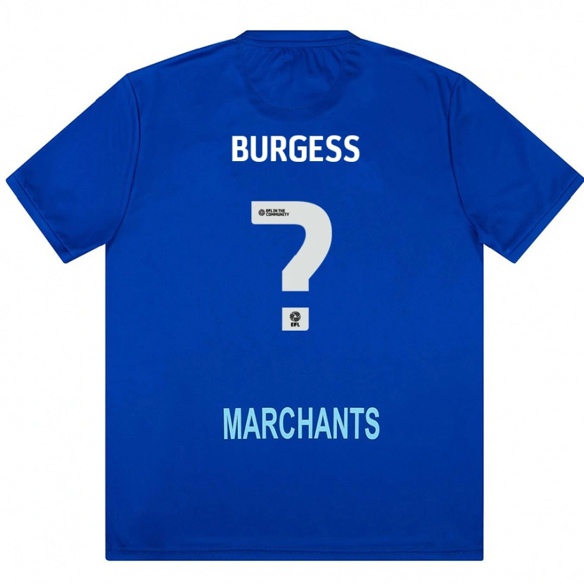 Danxen Herren Bradley Burgess #0 Grün Auswärtstrikot Trikot 2024/25 T-Shirt