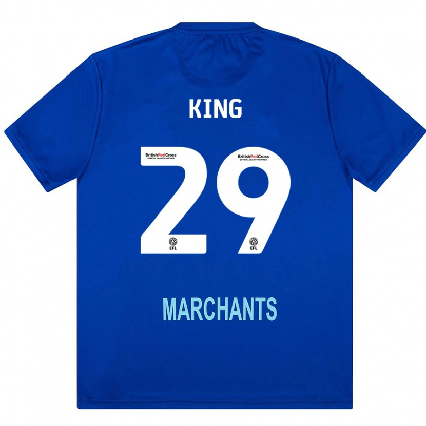 Danxen Herren Tom King #29 Grün Auswärtstrikot Trikot 2024/25 T-Shirt