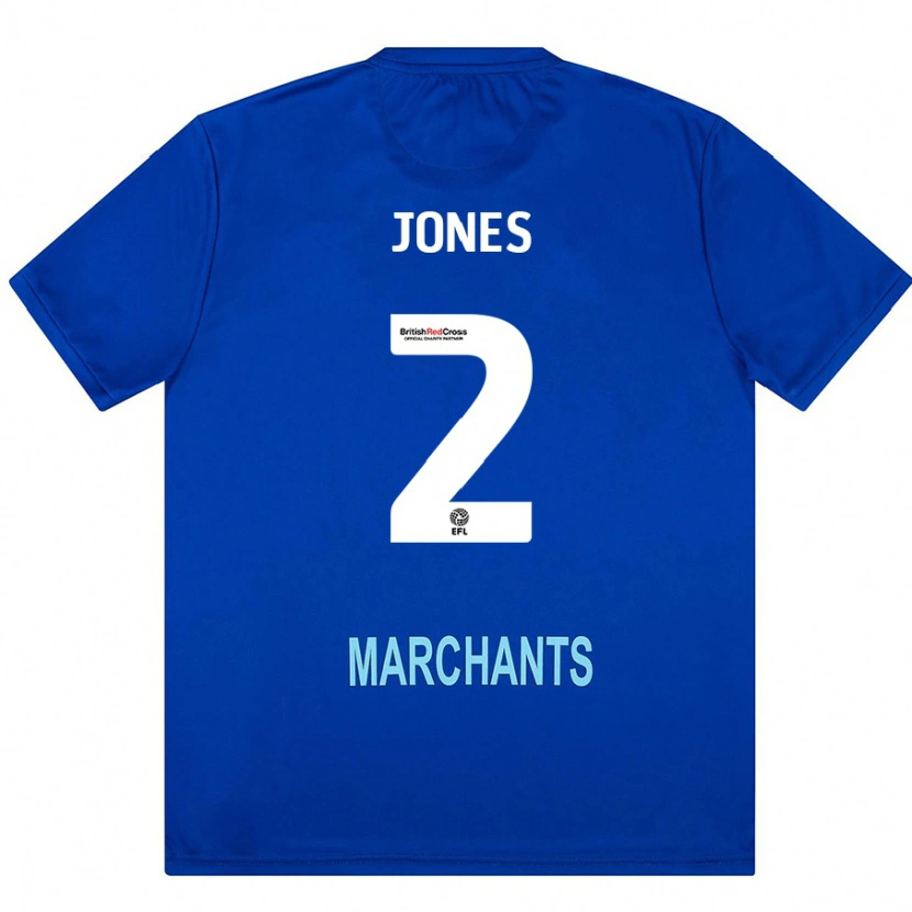 Danxen Herren Courtney Jones #2 Grün Auswärtstrikot Trikot 2024/25 T-Shirt