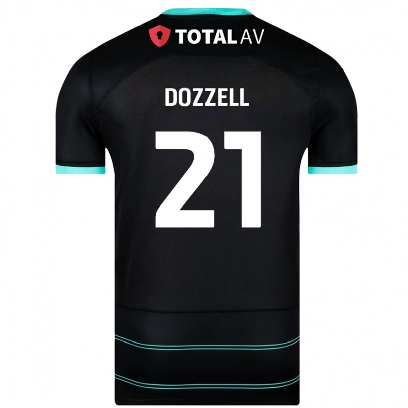 Danxen Herren Andre Dozzell #21 Schwarz Auswärtstrikot Trikot 2024/25 T-Shirt