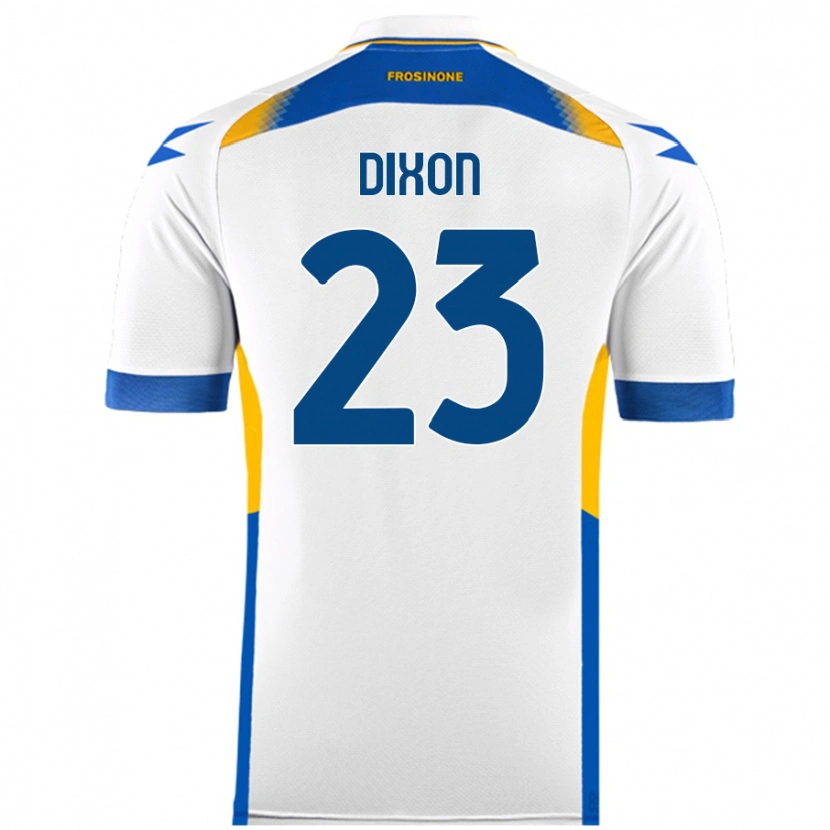 Danxen Herren Damar Dixon #23 Weiß Auswärtstrikot Trikot 2024/25 T-Shirt