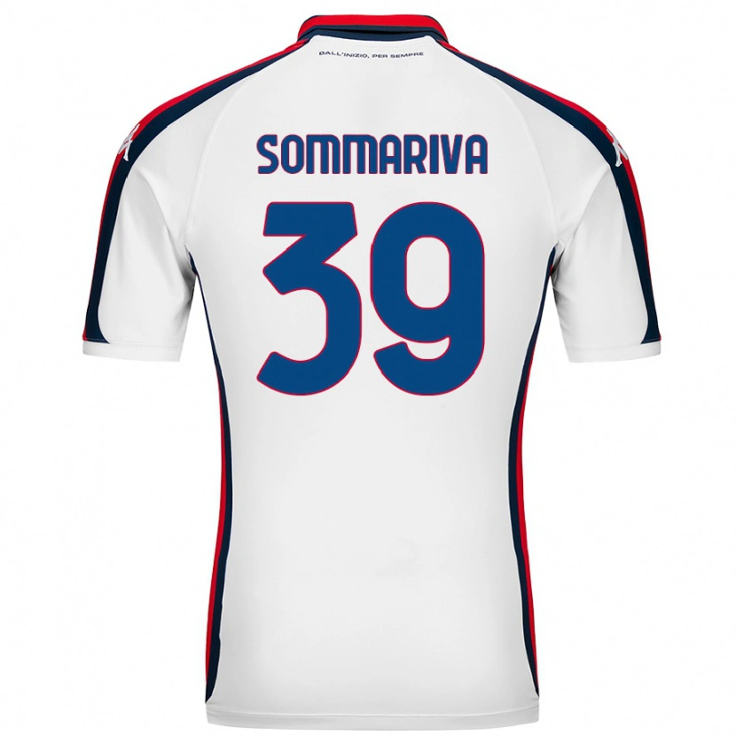 Danxen Herren Daniele Sommariva #39 Weiß Auswärtstrikot Trikot 2024/25 T-Shirt