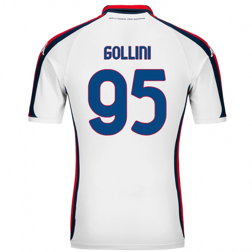 Danxen Herren Pierluigi Gollini #95 Weiß Auswärtstrikot Trikot 2024/25 T-Shirt