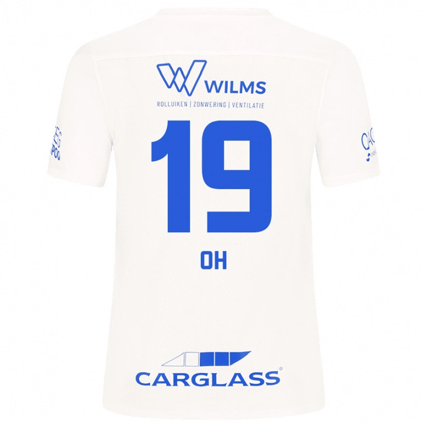 Danxen Herren Hyeon-Gyu Oh #19 Weiß Auswärtstrikot Trikot 2024/25 T-Shirt