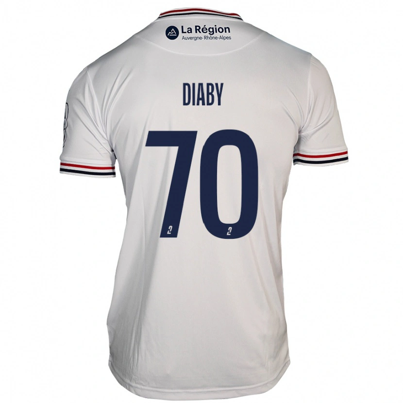 Danxen Herren Yadaly Diaby #70 Weiß Auswärtstrikot Trikot 2024/25 T-Shirt