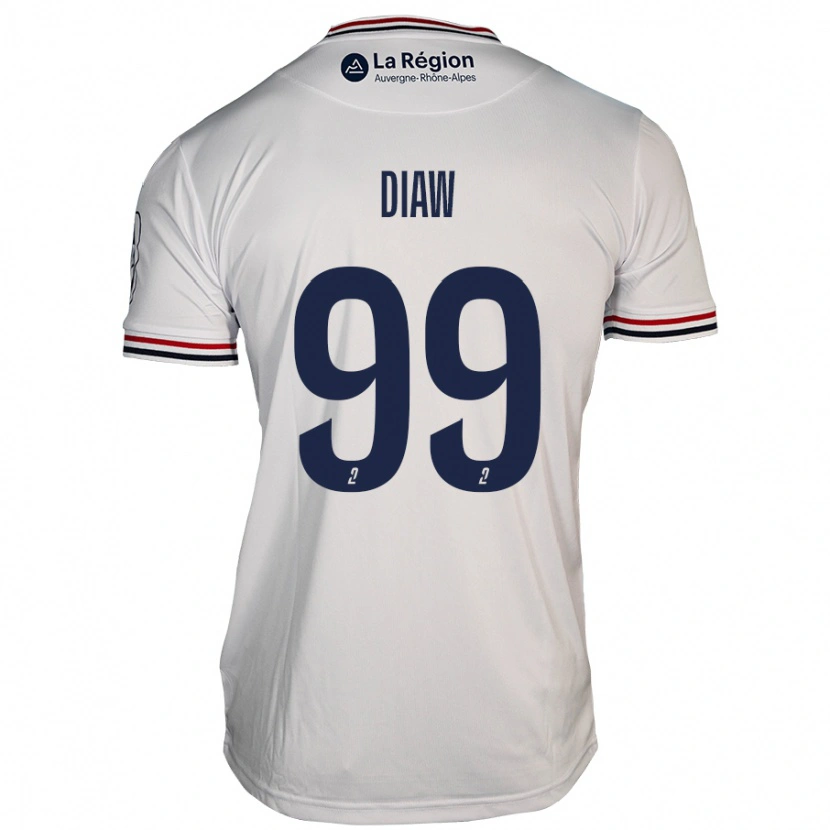 Danxen Herren Mory Diaw #99 Weiß Auswärtstrikot Trikot 2024/25 T-Shirt