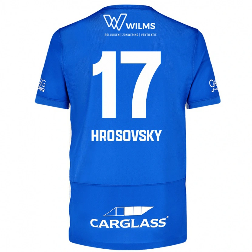 Danxen Damen Patrik Hrosovsky #17 Blau Heimtrikot Trikot 2024/25 T-Shirt