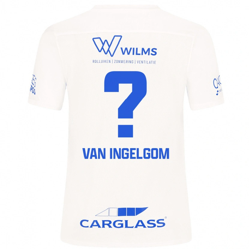 Danxen Damen Tijn Van Ingelgom #0 Weiß Auswärtstrikot Trikot 2024/25 T-Shirt