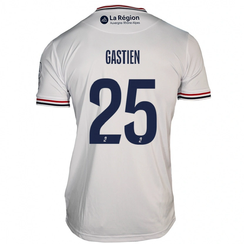 Danxen Damen Johan Gastien #25 Weiß Auswärtstrikot Trikot 2024/25 T-Shirt