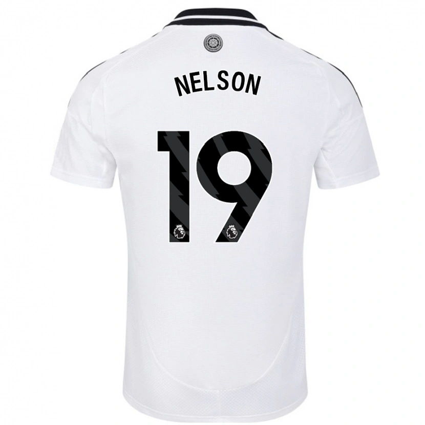 Danxen Kinder Reiss Nelson #19 Weiß Heimtrikot Trikot 2024/25 T-Shirt