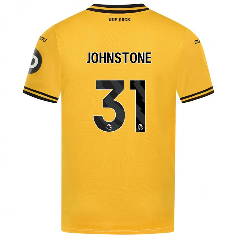 Danxen Kinder Sam Johnstone #31 Gelb Heimtrikot Trikot 2024/25 T-Shirt