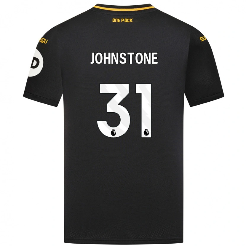 Danxen Kinder Sam Johnstone #31 Schwarz Auswärtstrikot Trikot 2024/25 T-Shirt