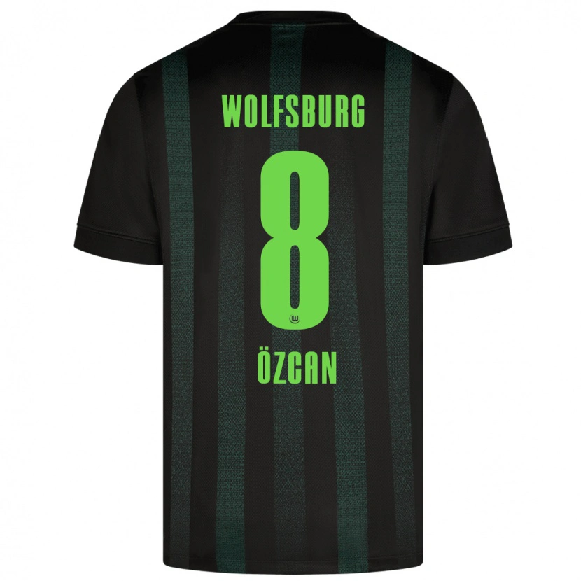 Danxen Herren Salih Özcan #8 Dunkelgrün Auswärtstrikot Trikot 2024/25 T-Shirt