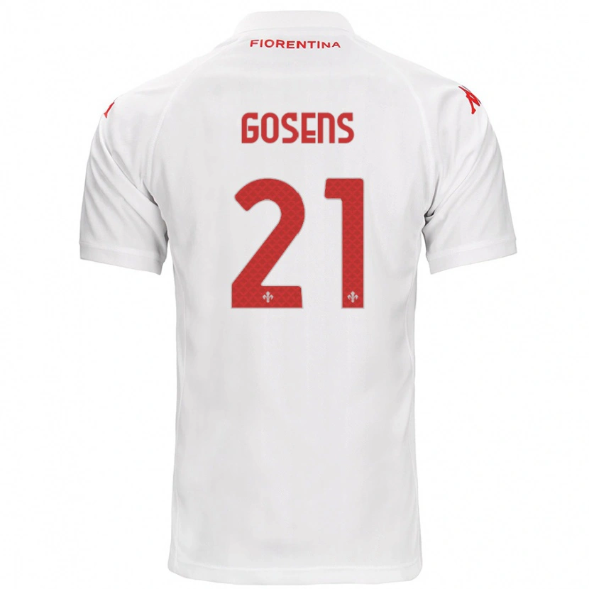 Danxen Herren Robin Gosens #21 Weiß Auswärtstrikot Trikot 2024/25 T-Shirt