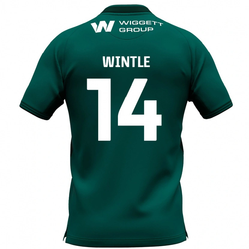 Danxen Damen Ryan Wintle #14 Grün Auswärtstrikot Trikot 2024/25 T-Shirt